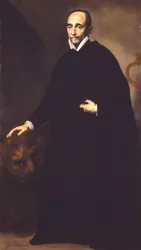 Portræt af en jesuitisk missionær